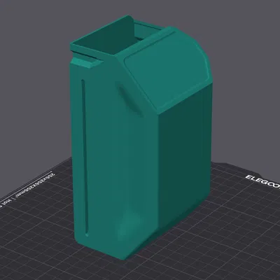 Thùng Poop Có Cửa Sổ Xem Mức