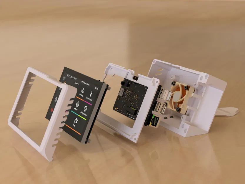 BTT Pi 2 + PiTFT50 v2.1 + quạt 40x10mm 5v — PROTOTYPE - Image 2