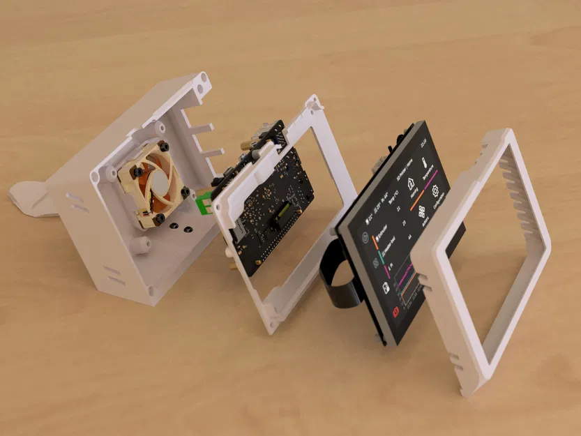 BTT Pi 2 + PiTFT50 v2.1 + quạt 40x10mm 5v — PROTOTYPE - Image 3