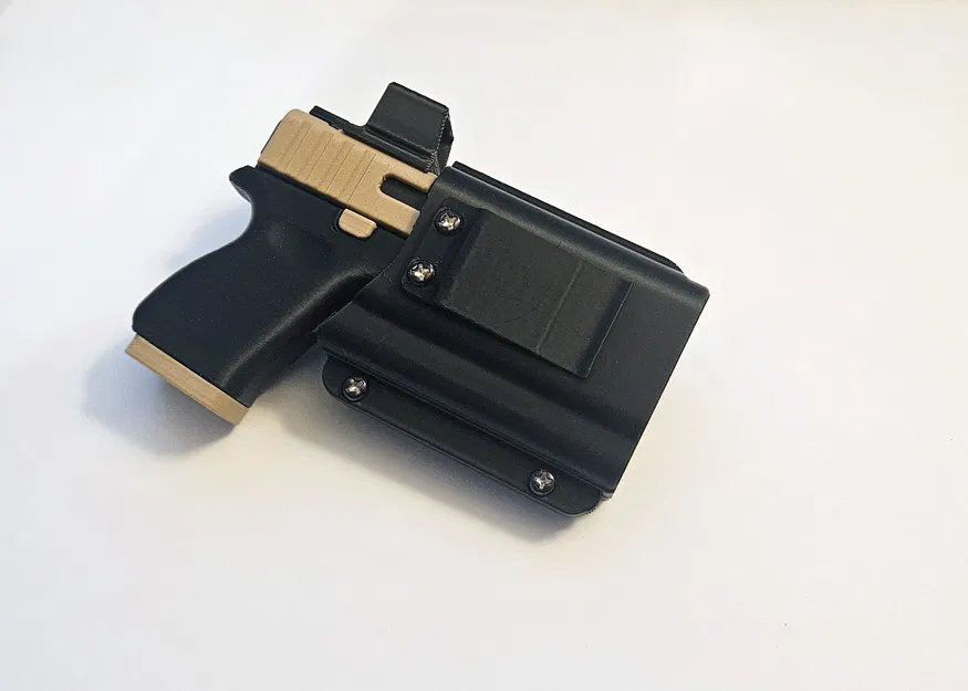 Holster cho Glock Fidget Keychain – Đồ chơi mini slide-action in 3D - Image 5