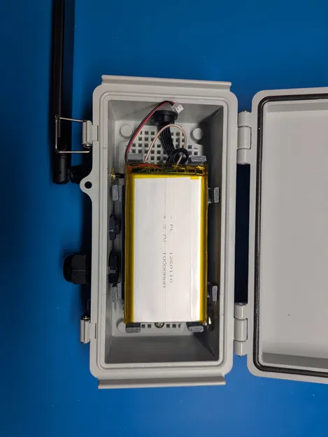 Bracket gắn Solar cho RAK19003/RAK19007 + Battery Tray - Image 3