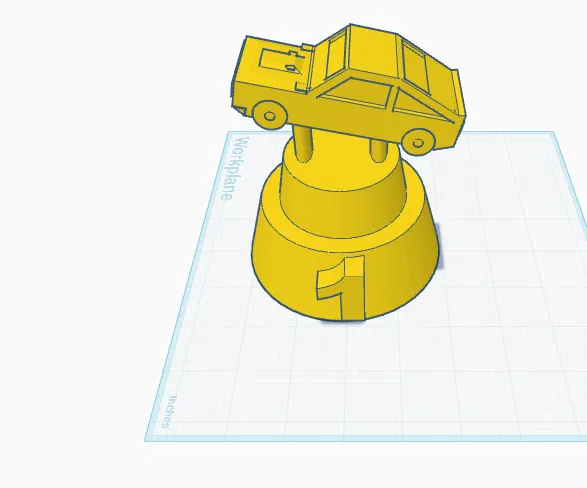 Cúp Xe Hạng Nhất (Car Trophy 1st Place) - Image 1