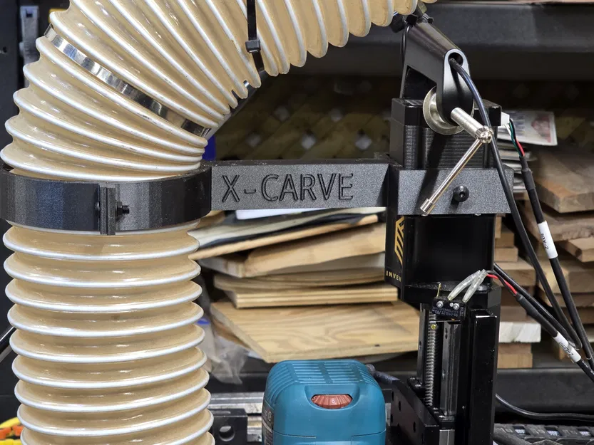 Giá đỡ (stand-off) ống hút bụi 4" cho X-Carve 4 - Image 1