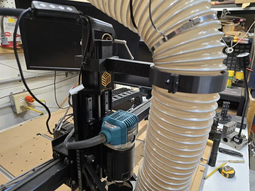 Giá đỡ (stand-off) ống hút bụi 4" cho X-Carve 4 - Image 3