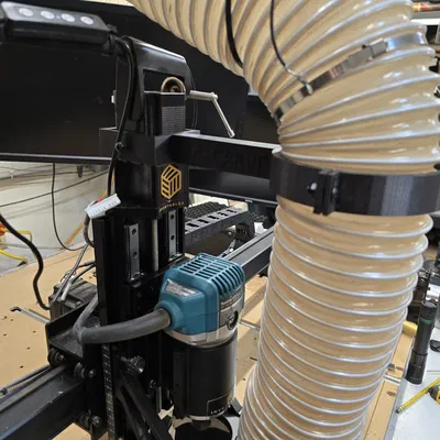 Giá đỡ (stand-off) ống hút bụi 4" cho X-Carve 4