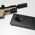 Chân đế để bàn cho Glock Fidget Keychain – Đồ chơi mini trượt nòng in 3D - Thumbnail 3