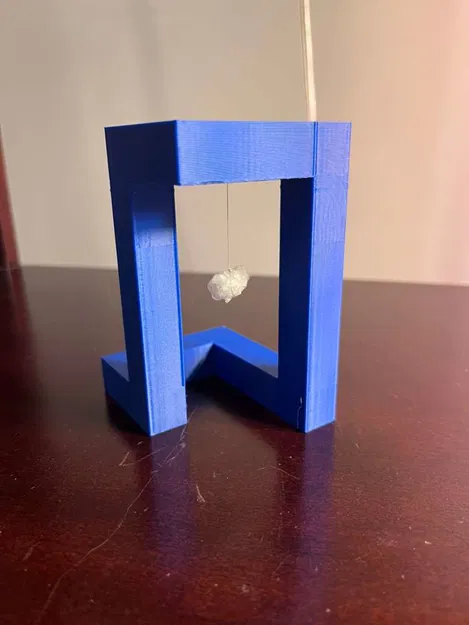 Kệ trưng bày hình học treo lơ lửng (Geometrical Floating Item Displayer) - Image 1