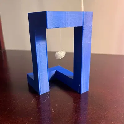 Kệ trưng bày hình học treo lơ lửng (Geometrical Floating Item Displayer)