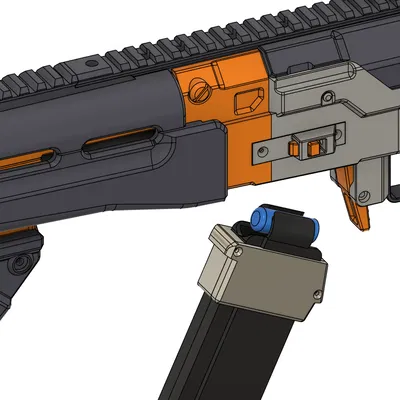 Ngàm gắn băng đạn Talon cho Wolver 999