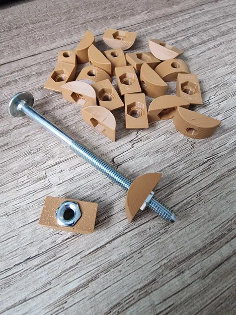 Nut nội thất M5 (Furniture nut M5) - Image 3