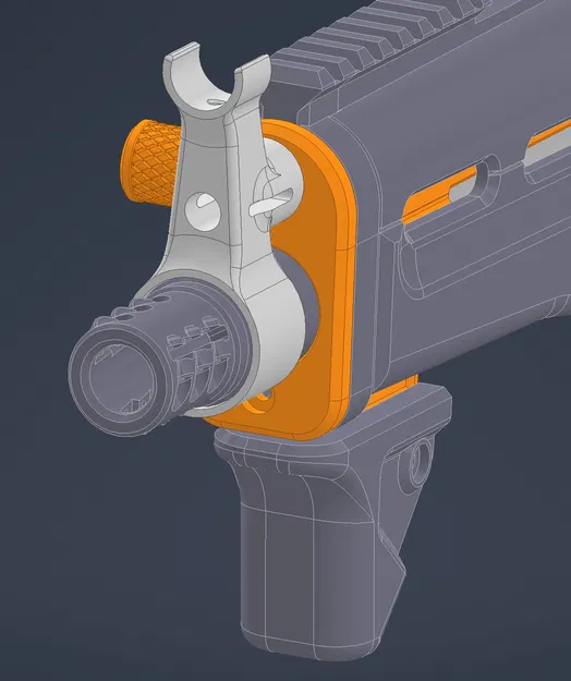 Wolver999 Custom AK Style Front Sight & Muzzle kiểu AK - Image 2