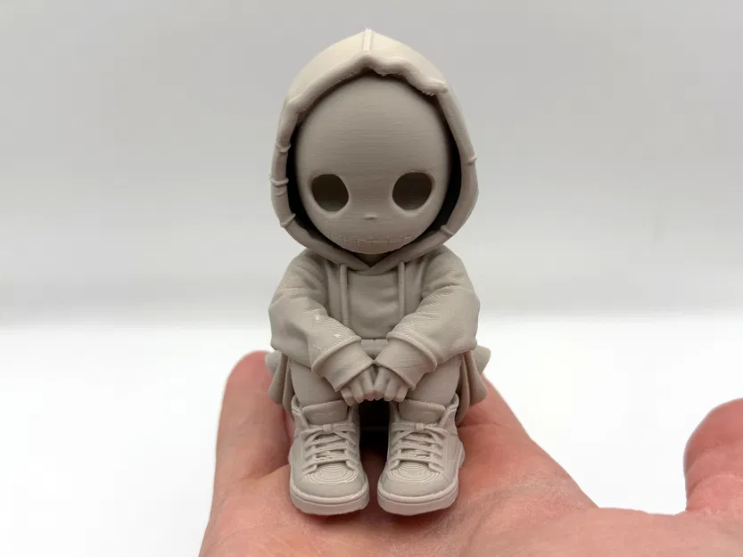 Swag Skeletal Kid – Tượng mô hình xương ngầu có thể in 3D - Image 1