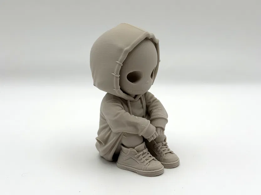 Swag Skeletal Kid – Tượng mô hình xương ngầu có thể in 3D - Image 2