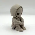 Swag Skeletal Kid – Tượng mô hình xương ngầu có thể in 3D - Thumbnail 2