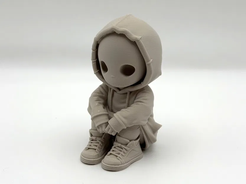 Swag Skeletal Kid – Tượng mô hình xương ngầu có thể in 3D - Image 3