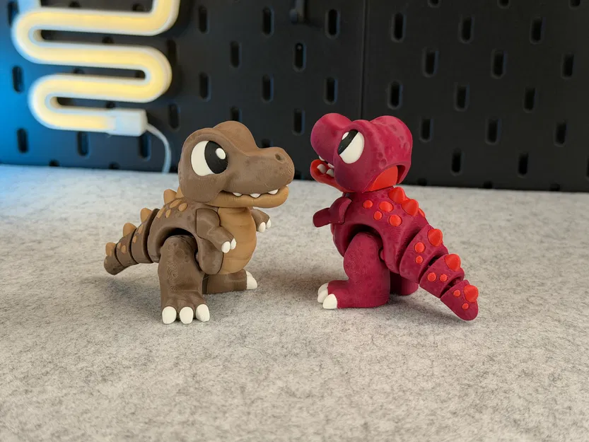 T-Rex Dễ Thương Khớp Nối (Articulated Cute T-Rex) - Image 1