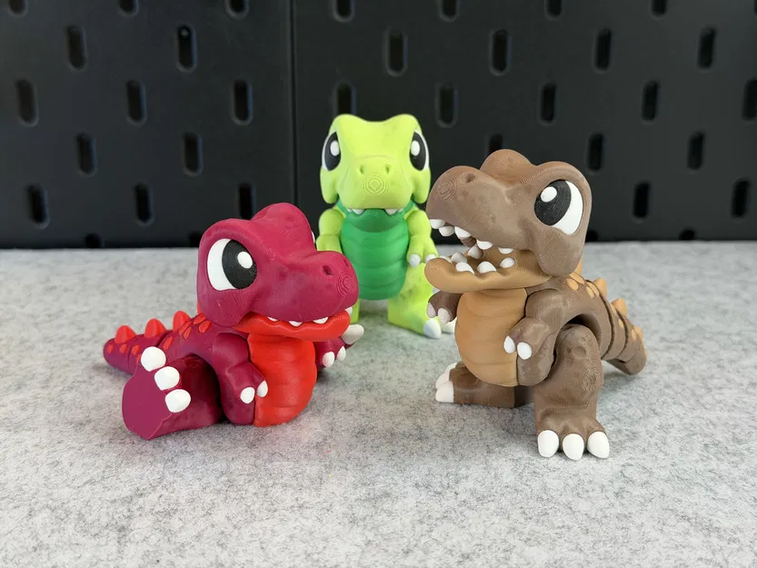 T-Rex Dễ Thương Khớp Nối (Articulated Cute T-Rex) - Image 3