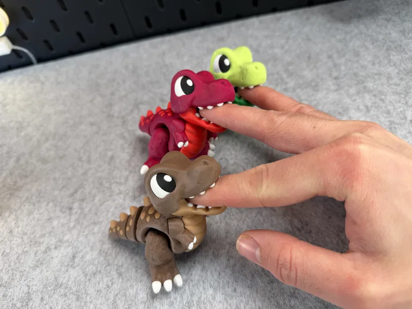 T-Rex Dễ Thương Khớp Nối (Articulated Cute T-Rex) - Image 4