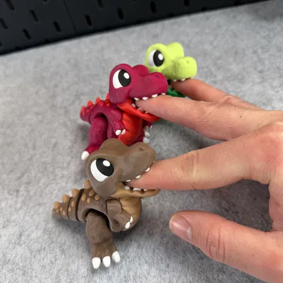 T-Rex Dễ Thương Khớp Nối (Articulated Cute T-Rex)