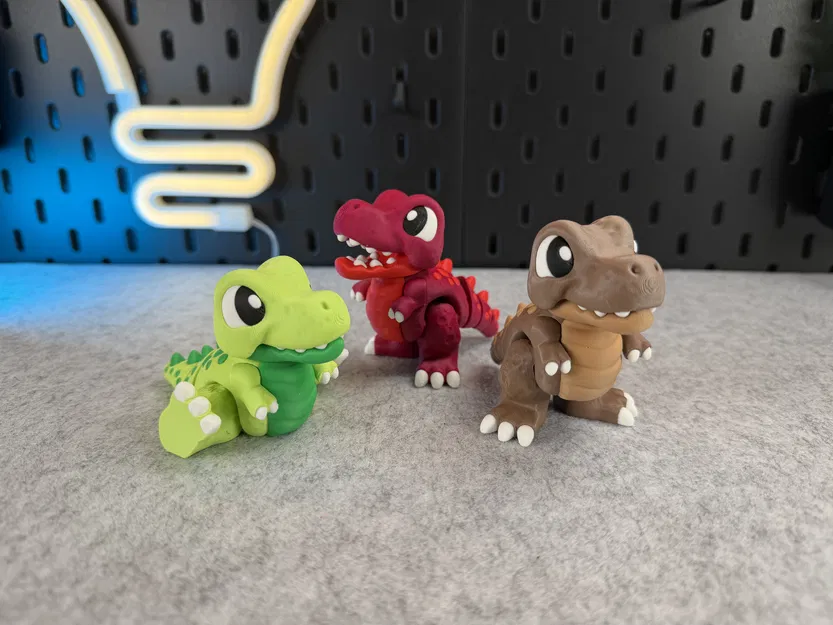 T-Rex Dễ Thương Khớp Nối (Articulated Cute T-Rex) - Image 8