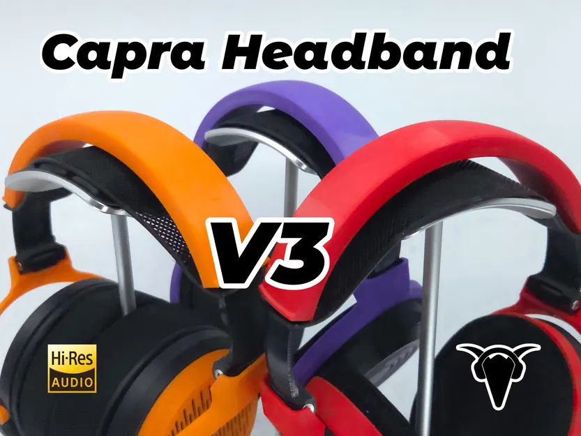 Capra Headband V3 – Đai headband gập cho tai nghe - Image 1