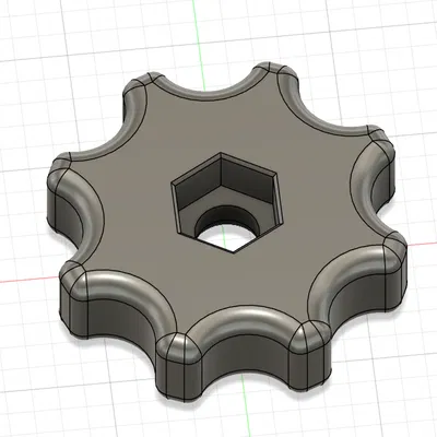 Núm vặn tay M12 (M12 Hand Knob)