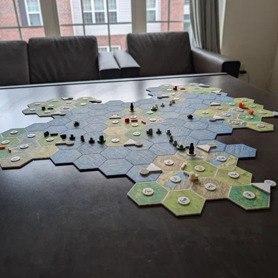 Ultimate Catan – Bộ Catan in 3D scale theo số người chơi