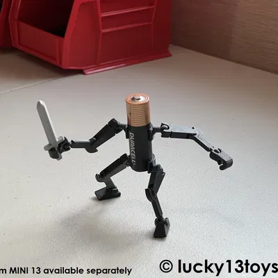 Battery Buddy – Figure khớp nối cho pin AA