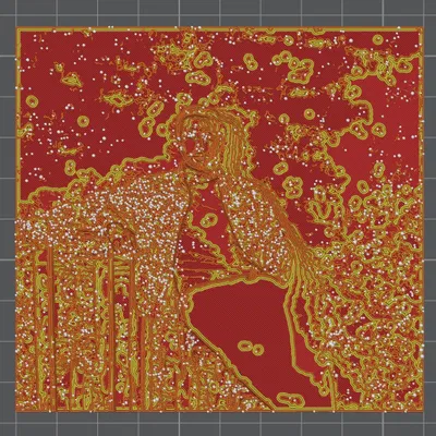 Litophane Ryan Gosling