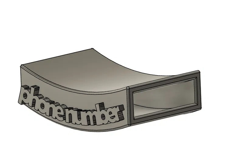 Thẻ tên/số điện thoại gắn vòng cổ chó (dạng sleeve) - Image 2