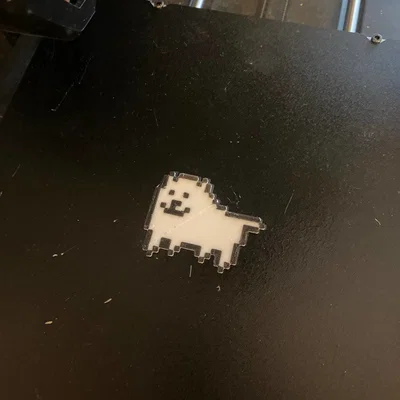 TobyFox / Annoying dog (Sprite) - File STL