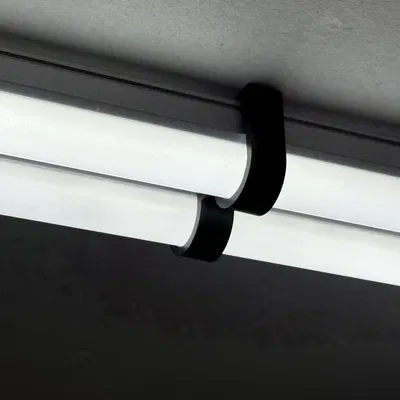 T5 Led Light Mount - Giá đỡ/clip gắn đèn T5