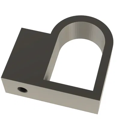 Ngàm gắn đèn T5 LED (remix 1 bóng)