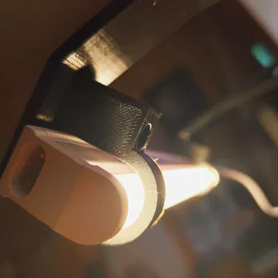 Ngàm gắn đèn T5 LED (remix 1 bóng)