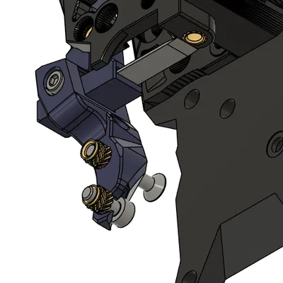 Stealthburner HGX Mod kèm cutter (và mounting plate cho Ender 3v2)