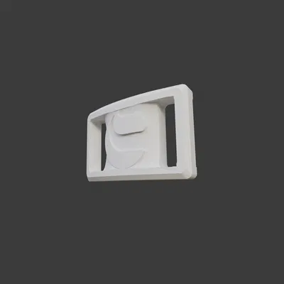 Ngàm gắn AirTag low-profile cho dây/gear/wearable, giữ chắc chống va đập (kèm Silicon Mould)