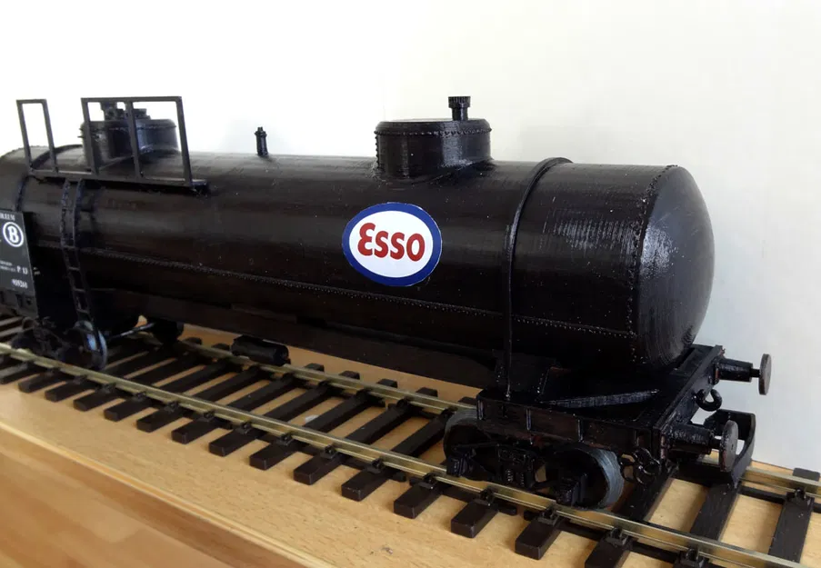 Bogie Tank Wagon 1-32 (Gauge 1) – Toa bồn kiểu USA-TC cho đường sắt châu Âu - Image 4