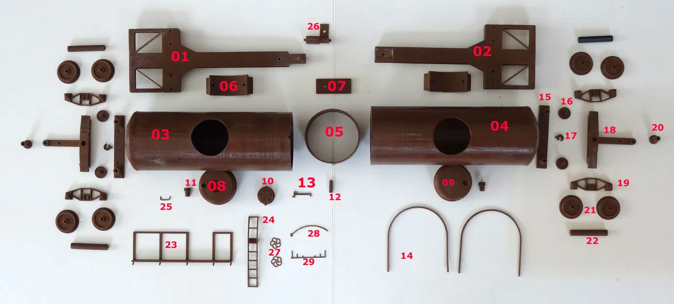 Bogie Tank Wagon 1-32 (Gauge 1) – Toa bồn kiểu USA-TC cho đường sắt châu Âu - Image 5