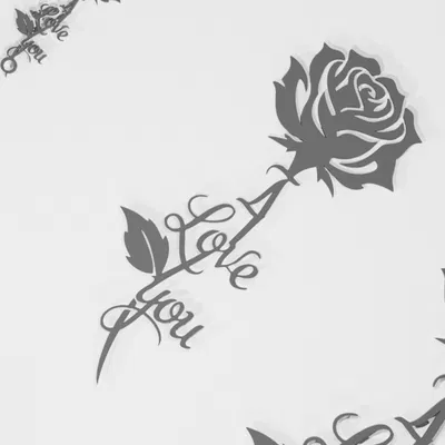 Hoa Hồng Calligraphy – Decor Thanh Lịch & Quà Tặng Valentine