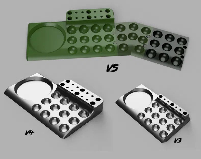 Dụng cụ vẽ: Khay pha màu kèm giá cắm cọ & khay để nước - Image 1