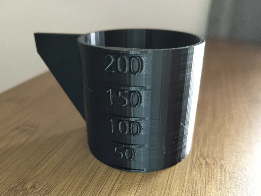 Muỗng đong bột giặt có vạch chia, cốc định lượng detergent 200 mL - Image 2