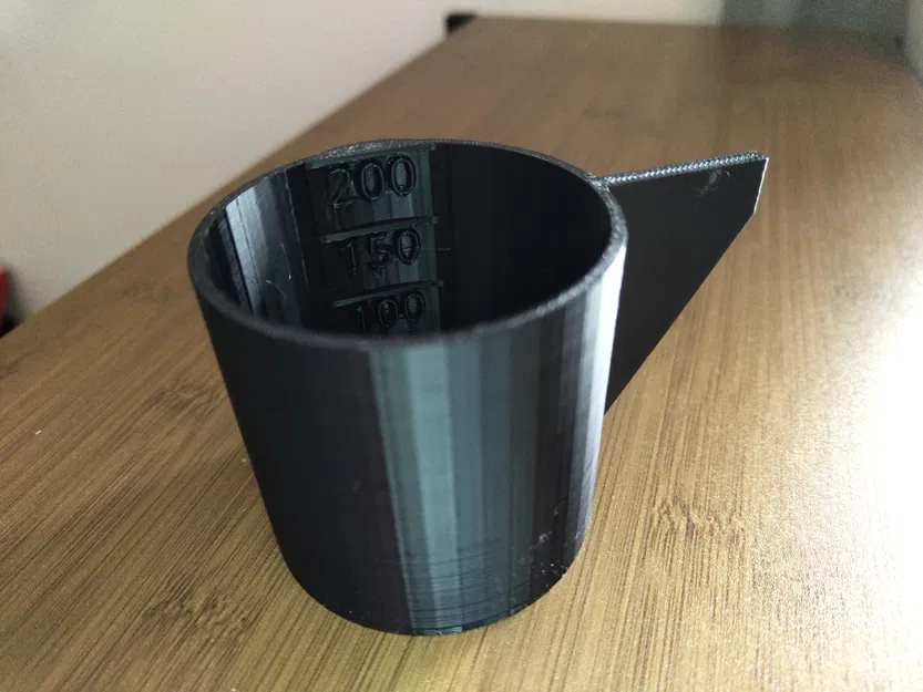 Muỗng đong bột giặt có vạch chia, cốc định lượng detergent 200 mL - Image 3