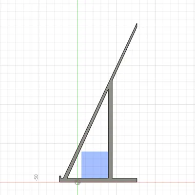 Giá đỡ/trưng bày plaque gỗ 20x20 (support plaque bois 20x20)