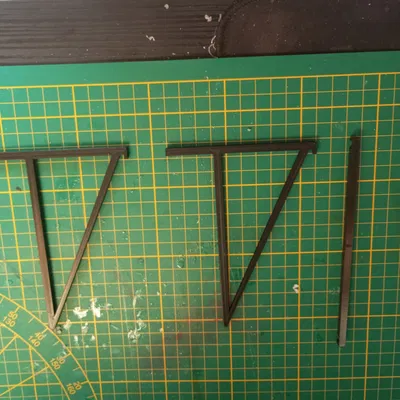 Giá đỡ/trưng bày plaque gỗ 20x20 (support plaque bois 20x20)