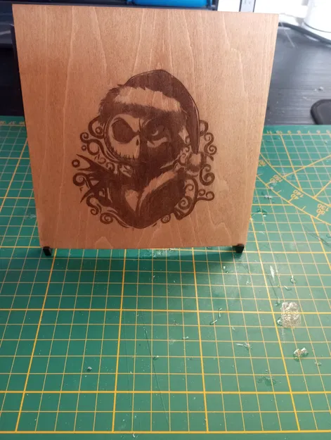 Giá đỡ/trưng bày plaque gỗ 20x20 (support plaque bois 20x20) - Image 5