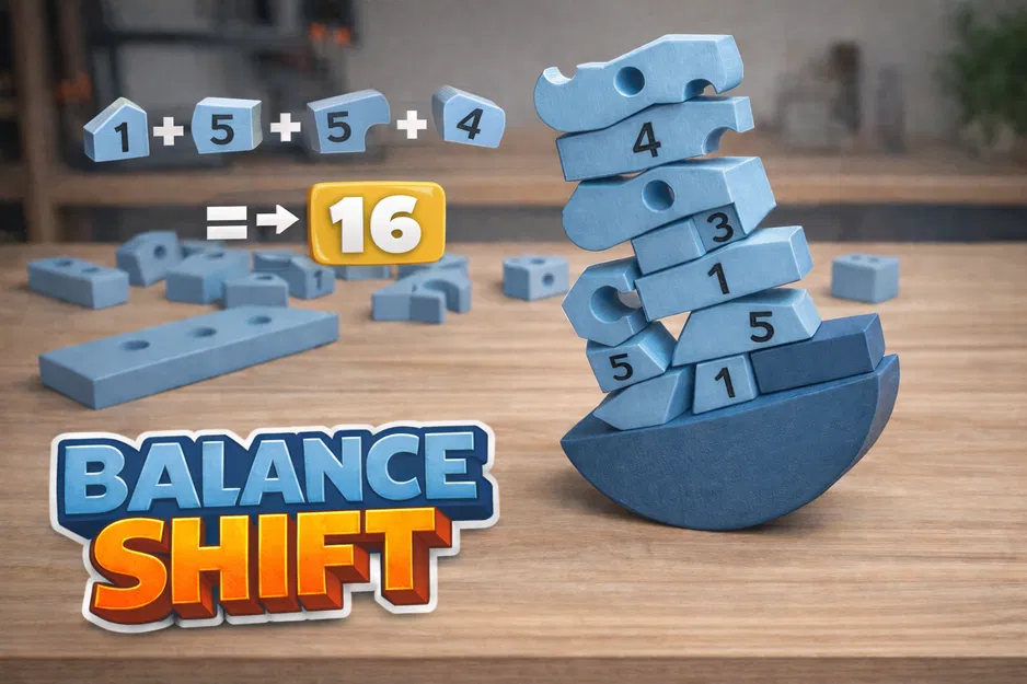 Balance Shift – Game kỹ năng thăng bằng in 3D - Image 2