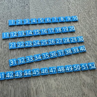 Token Tiền Tiêu Vặt Theo Tuần (1–52)