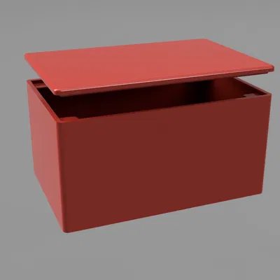 Hộp nắp nam châm 120×80 mm (nam châm giấu bên trong)