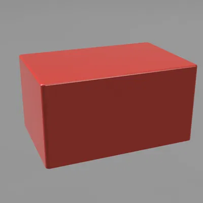 Hộp nắp nam châm 120×80 mm (nam châm giấu bên trong)