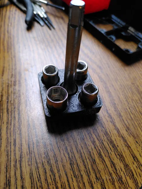 Khay Gridfinity đựng nut bits (tối đa 5 bits) - Image 3